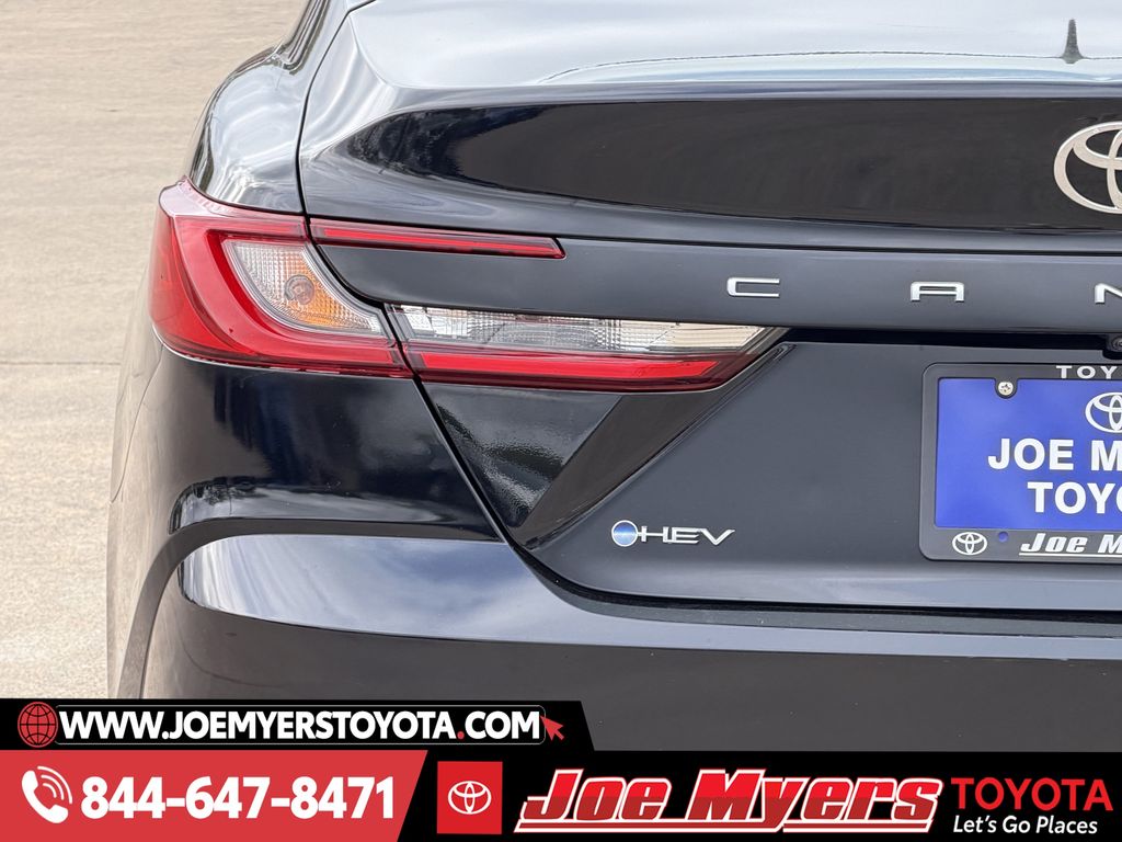 Used 2025 Midnight Black Metallic Toyota LE image 10