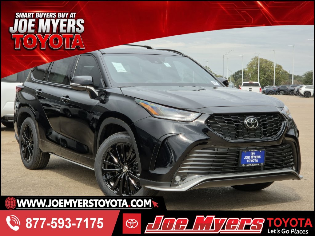 Midnight Black 2026 Toyota Highlander SUV / Crossover All-Wheel Drive 8-Speed Automatic Overdrive