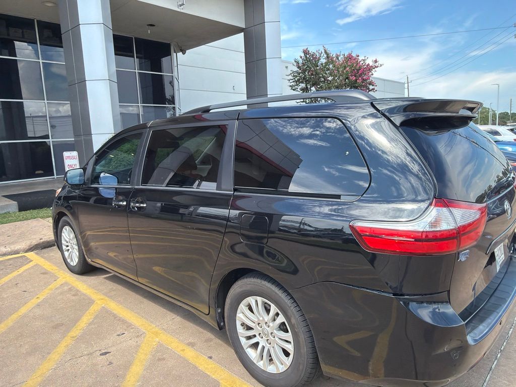 Used 2017 Midnight Black Metallic Toyota XLE image 2