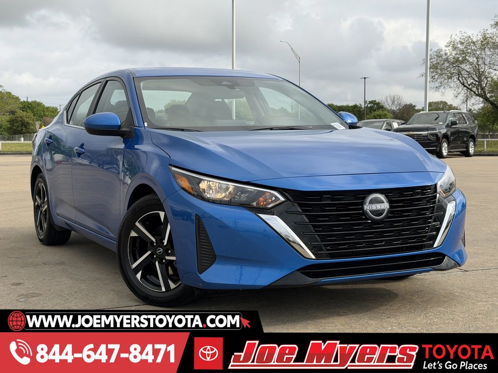 Used 2025 Electric Blue Metallic Nissan SV image 2