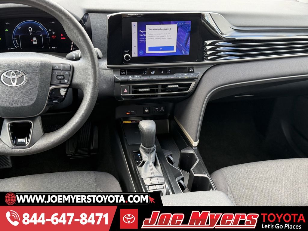 Used 2025 Midnight Black Metallic Toyota LE image 17