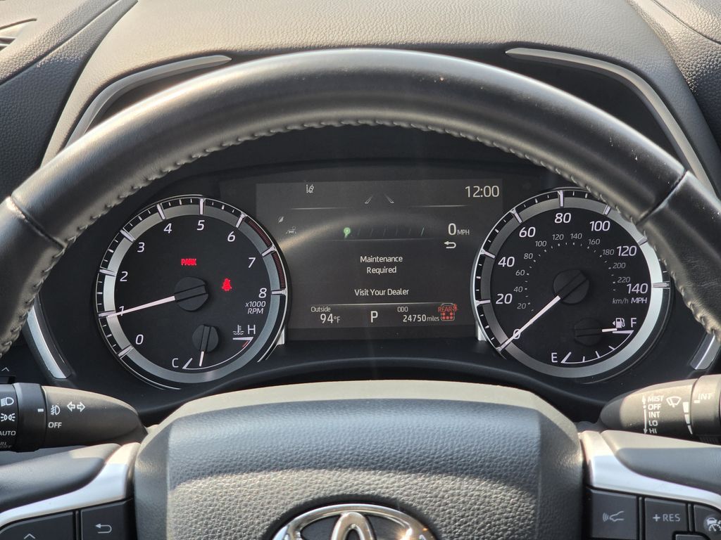 Used 2025 Midnight Black Metallic Toyota XLE image 16