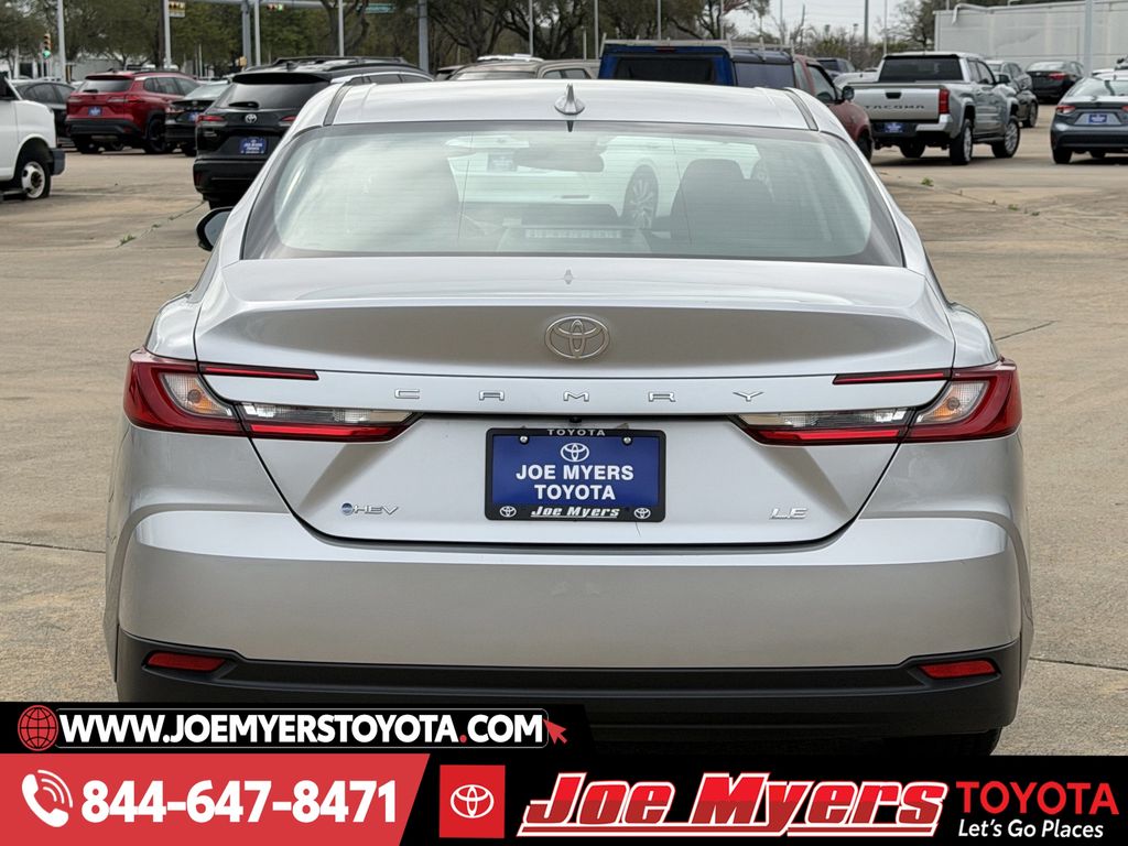 Used 2025 Celestial Silver Metallic Toyota LE image 8