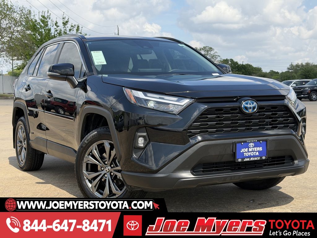 Used 2024 Midnight Black Metallic Toyota XLE Premium image 2