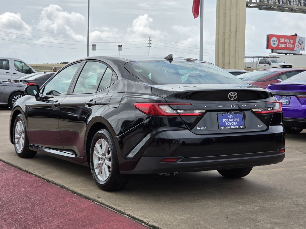 Used 2026 Midnight Black Metallic Toyota LE image 7