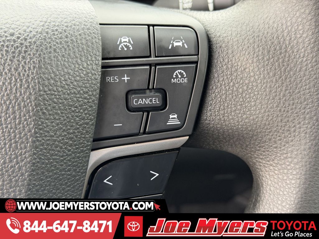 Used 2025 Midnight Black Metallic Toyota LE image 24