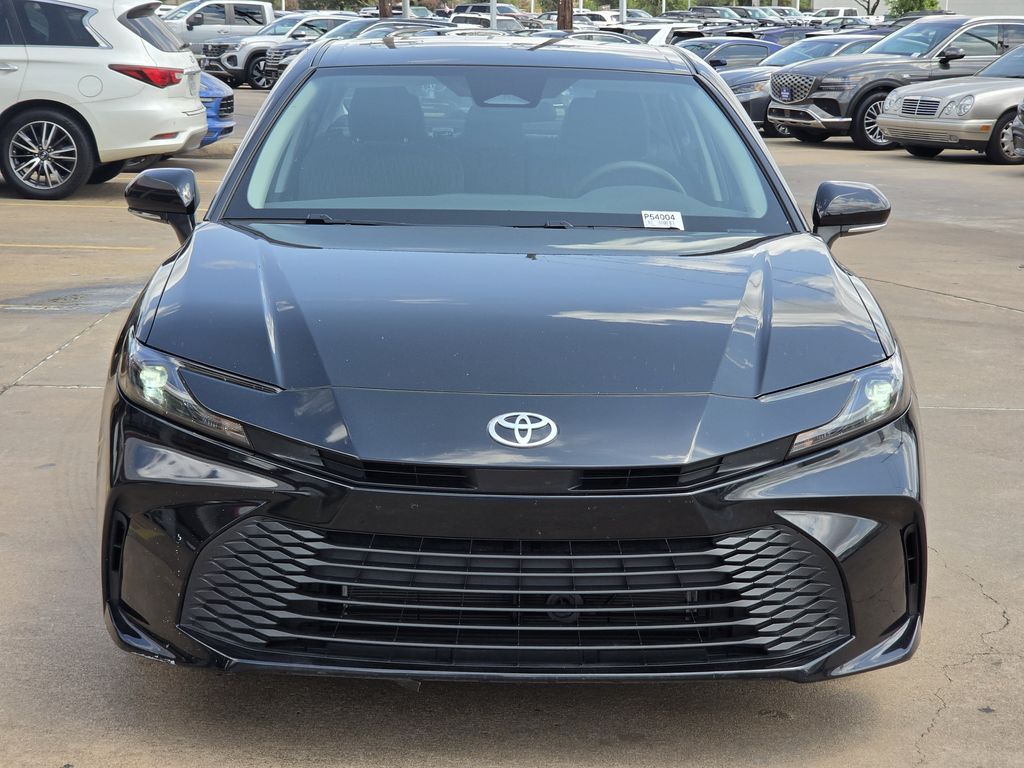 Used 2025 Midnight Black Metallic Toyota LE image 3