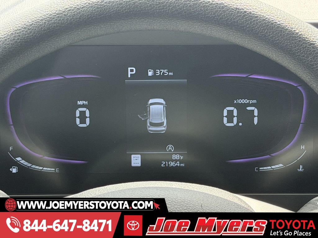 Used 2025 Ebony Black Kia LX image 15