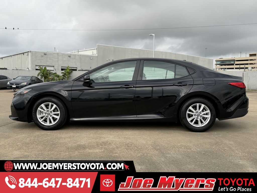 Used 2025 Midnight Black Metallic Toyota LE image 6