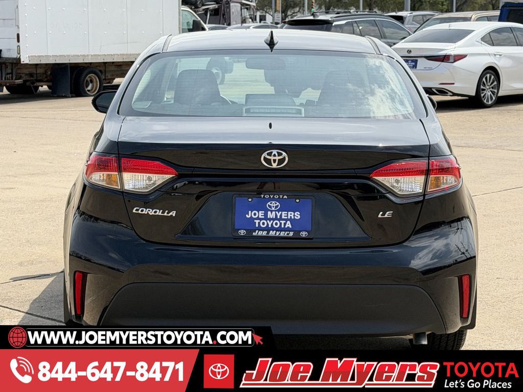 Certified Used 2026 Midnight Black Metallic Toyota LE image 8