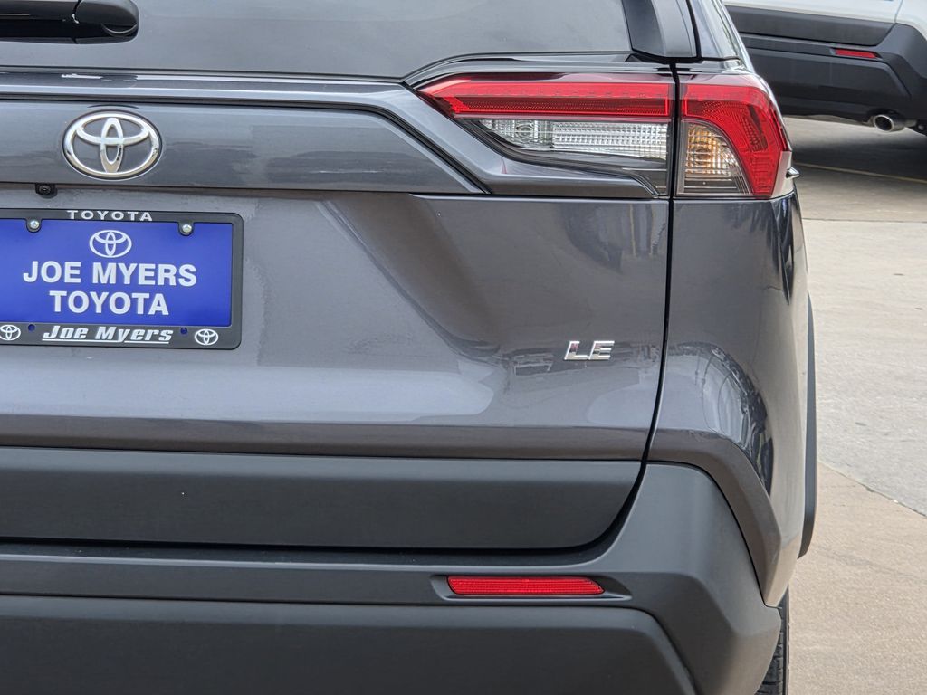 Used 2025 Magnetic Gray Metallic Toyota LE image 9