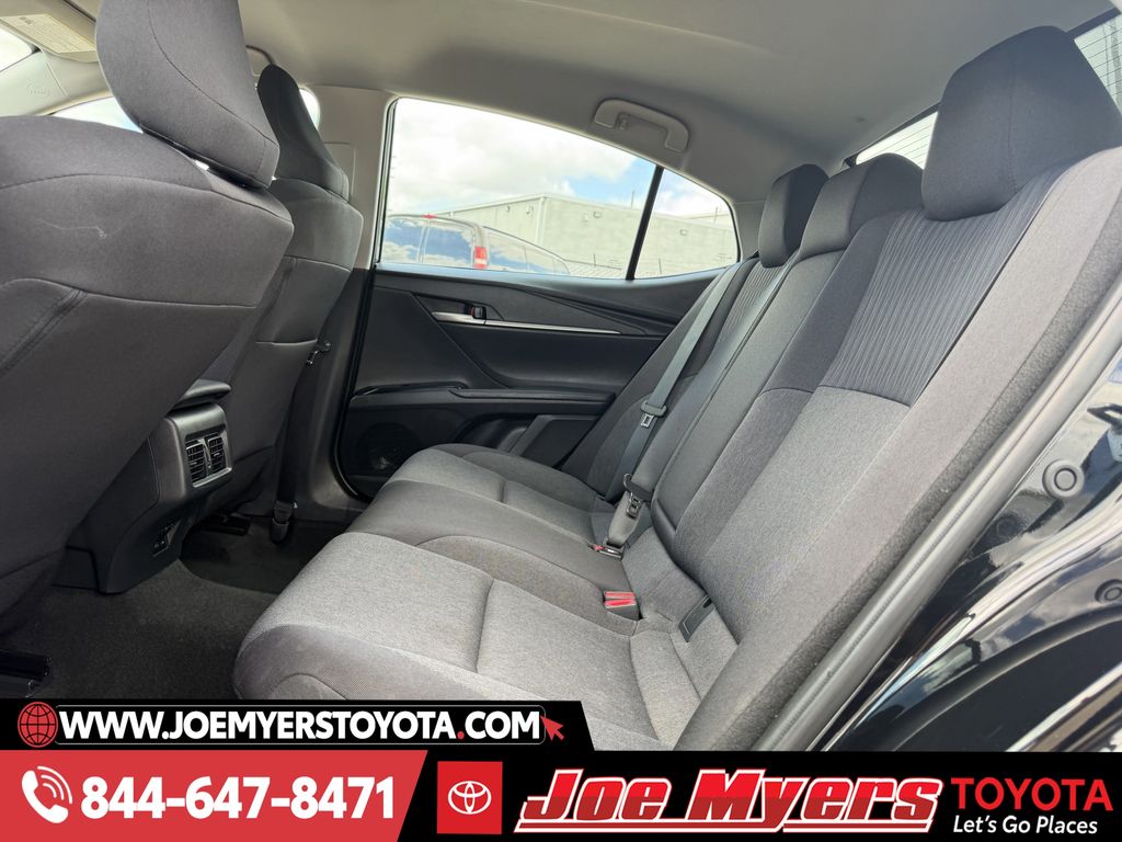 Used 2025 Midnight Black Metallic Toyota LE image 28