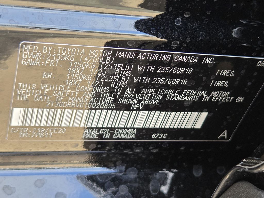 New 2026 Midnight Black Toyota XLE Premium image 22
