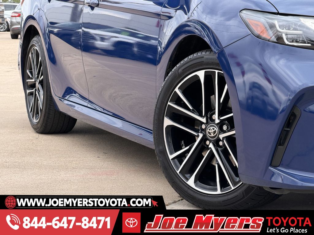 Used 2025 Reservoir Blue Toyota XLE image 12
