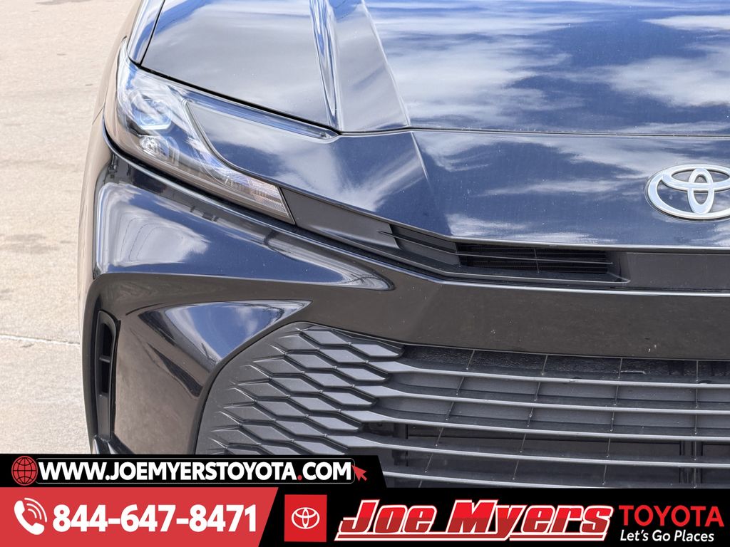 Used 2025 Midnight Black Metallic Toyota LE image 5
