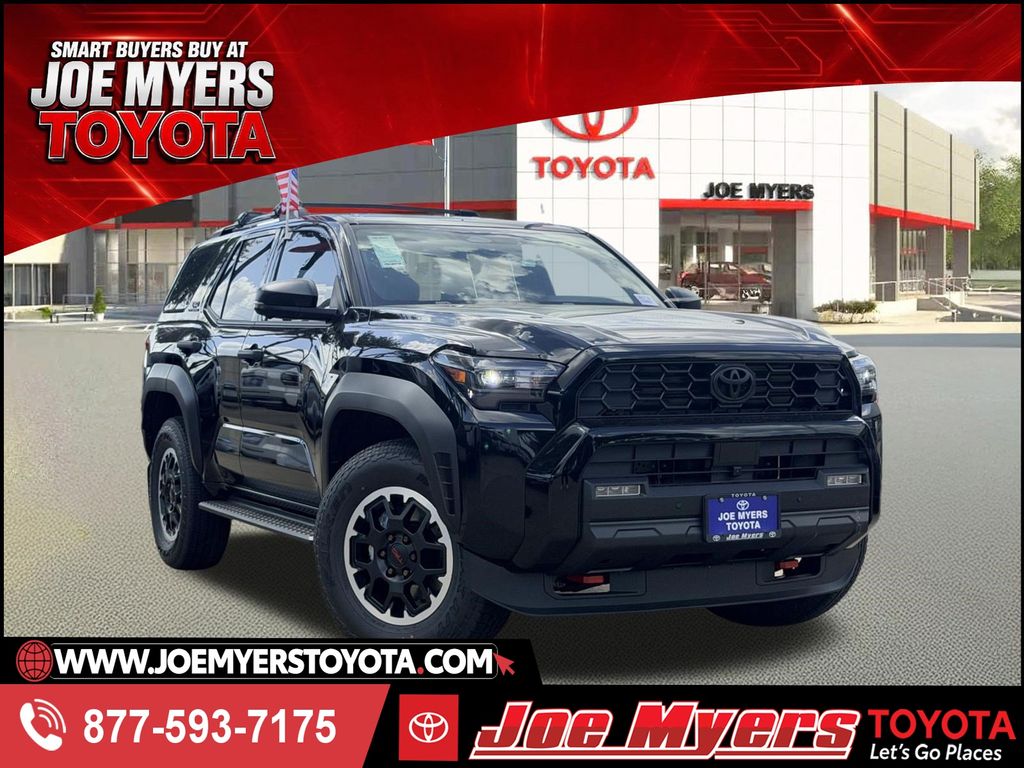 Black 2026 Toyota 4Runner SUV / Crossover Four-Wheel Drive 8-Speed Automatic Overdrive