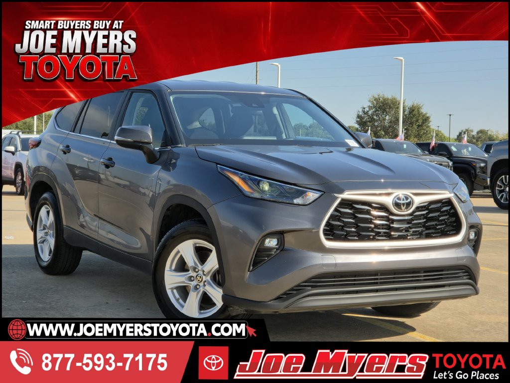 Magnetic Gray Metallic 2025 Toyota Highlander SUV / Crossover Front-Wheel Drive 8-Speed Automatic