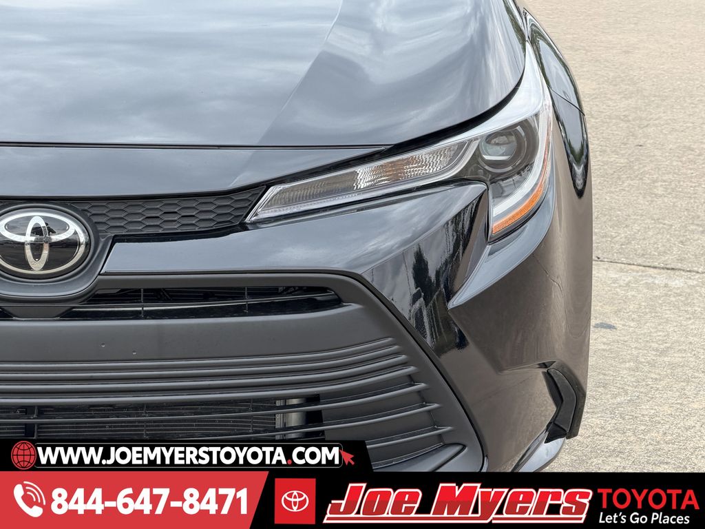 Used 2024 Midnight Black Metallic Toyota LE image 4