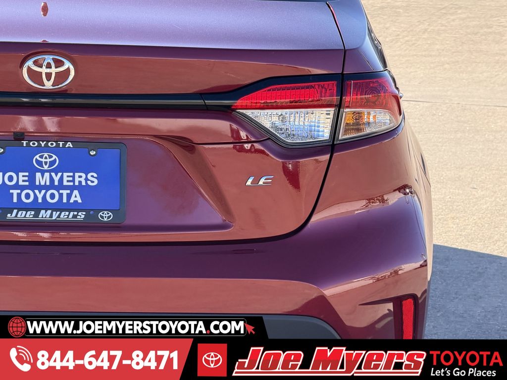 Certified Used 2026 Ruby Flare Pearl Toyota LE image 9