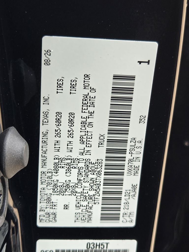 New 2026 Midnight Black Toyota Limited image 22