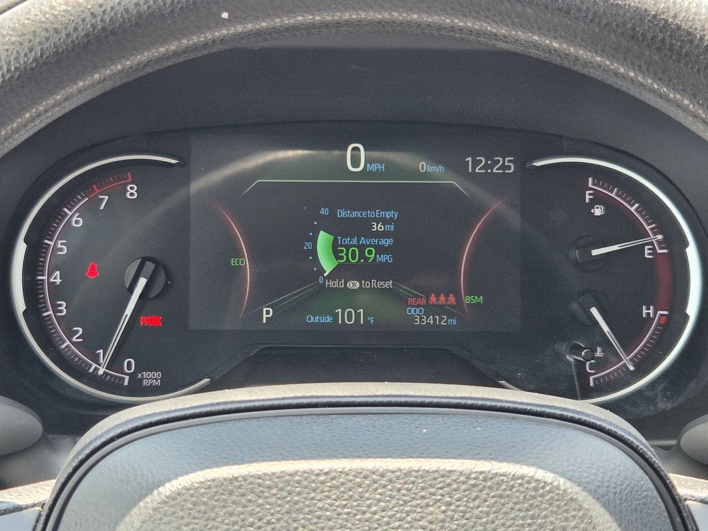 Used 2025 Midnight Black Metallic Toyota XLE image 16