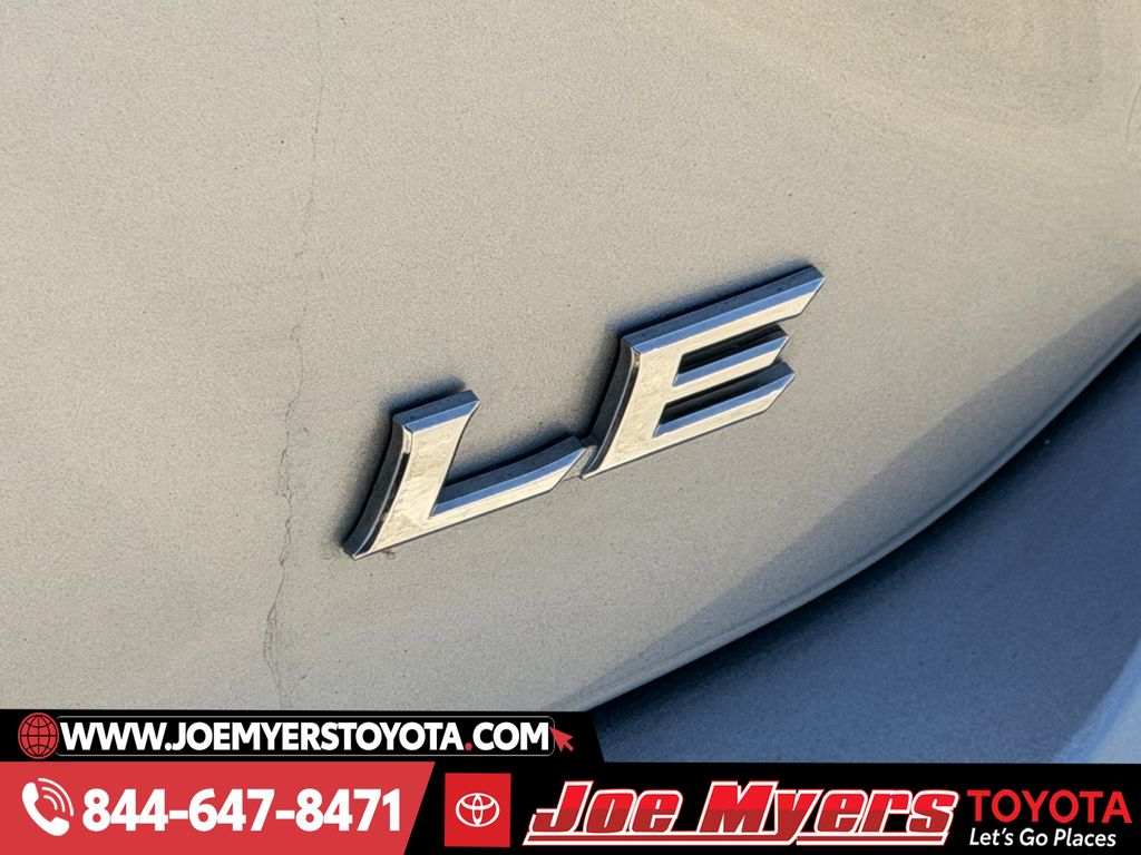 Used 2025 Celestial Silver Metallic Toyota LE image 11