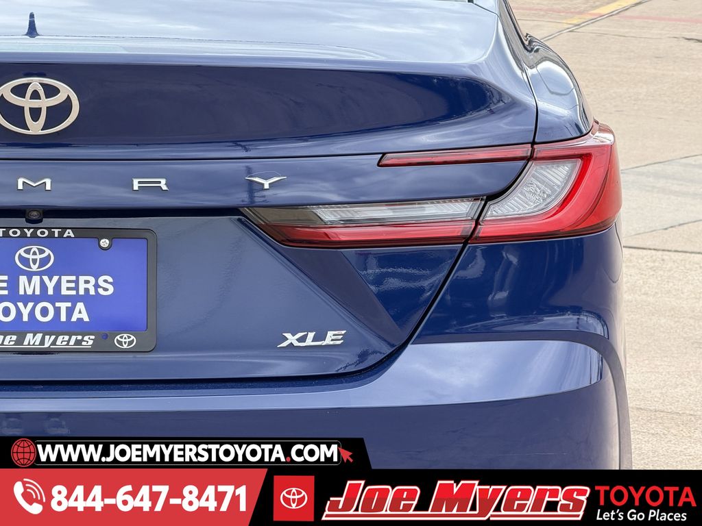 Used 2025 Reservoir Blue Toyota XLE image 9