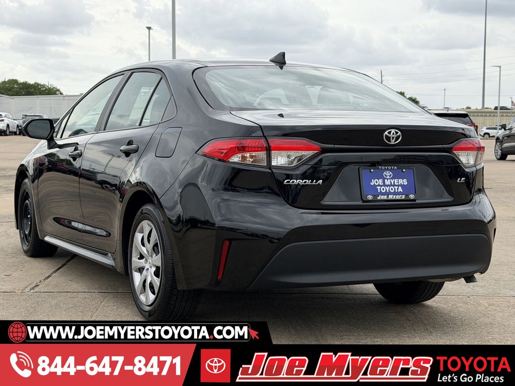 Used 2024 Midnight Black Metallic Toyota LE image 7