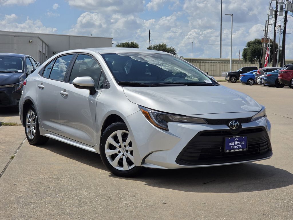 Used 2026 Classic Silver Metallic Toyota LE image 2
