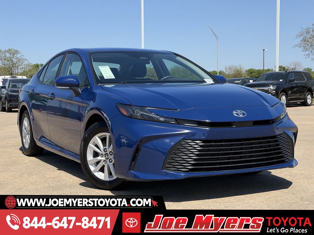 Used 2025 Reservoir Blue Toyota LE image 2