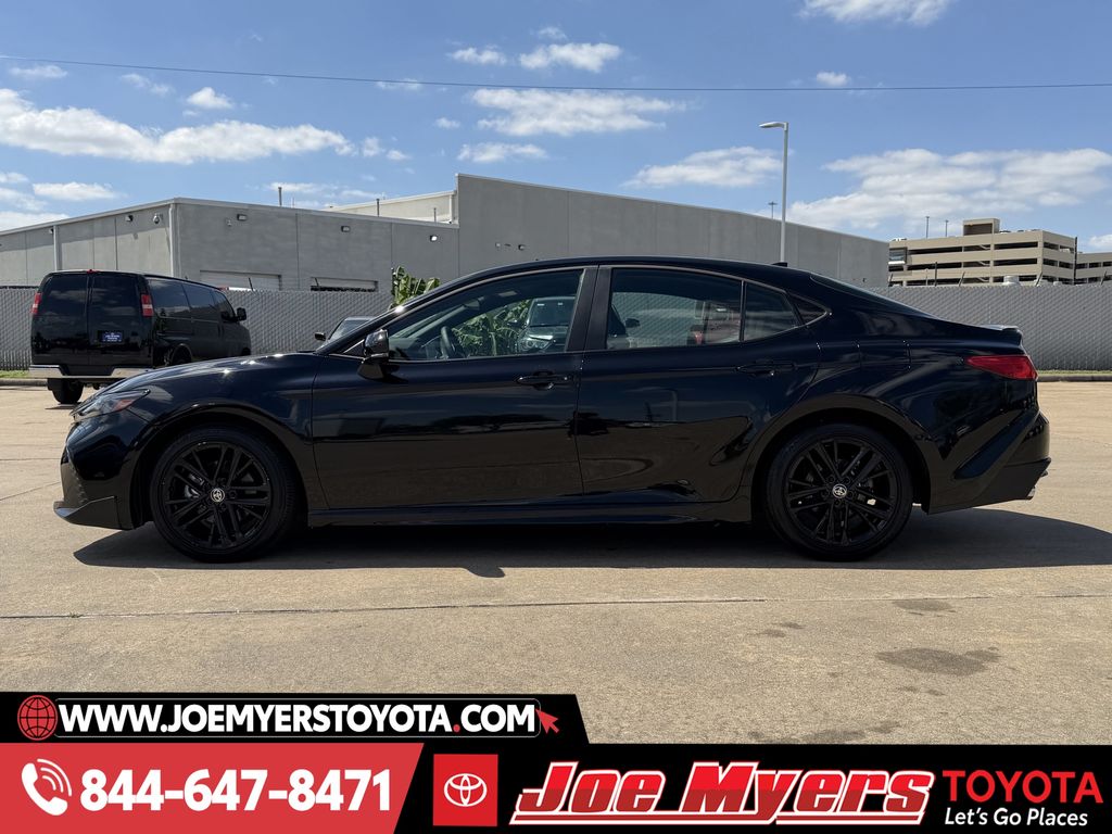 Used 2025 Midnight Black Metallic Toyota SE image 6