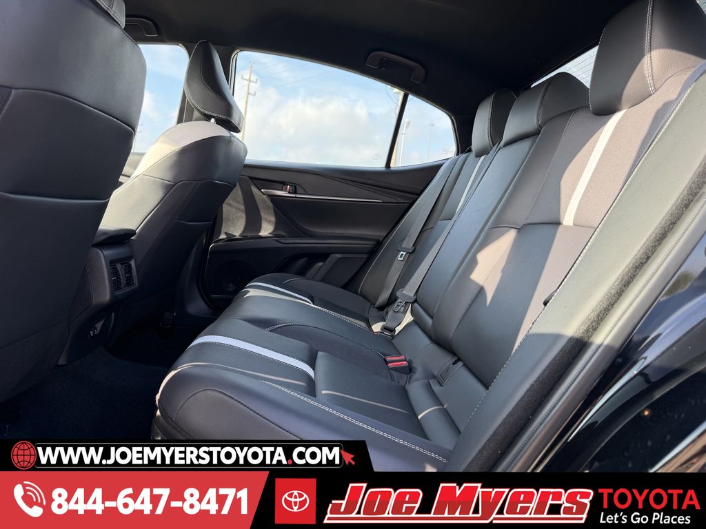 Used 2025 Midnight Black Metallic Toyota SE image 29