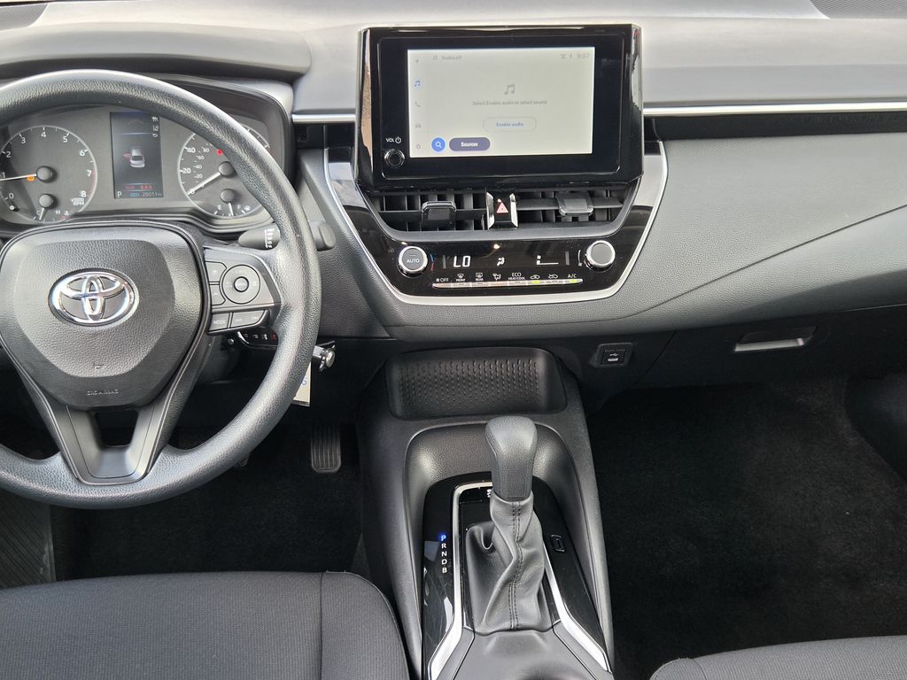 Used 2025 Classic Silver Metallic Toyota LE image 16
