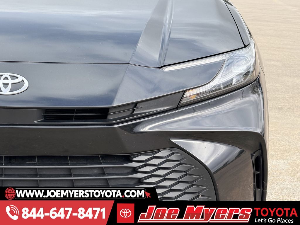 Used 2025 Midnight Black Metallic Toyota LE image 4