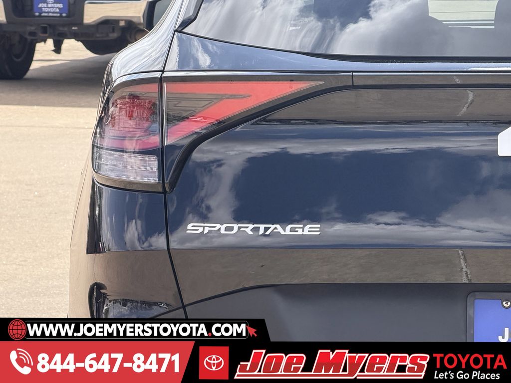 Used 2025 Ebony Black Kia LX image 10