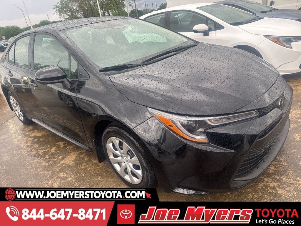 Certified Used 2025 Black Toyota LE image 6