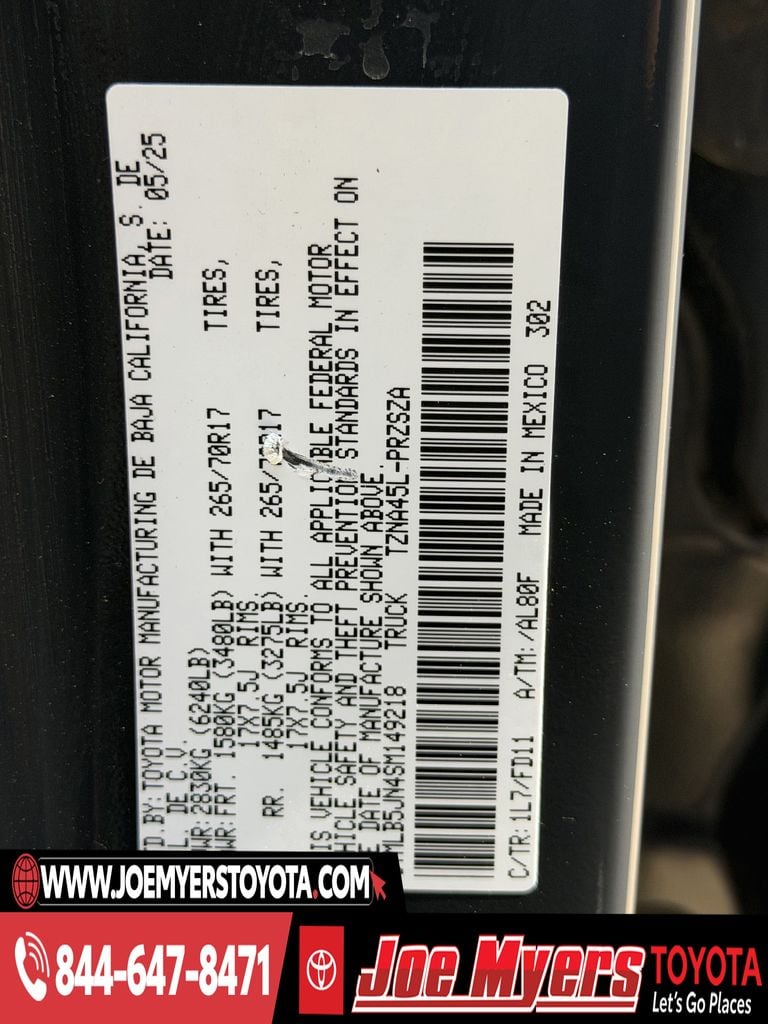 Used 2025 Underground Toyota TRD Off-Road image 31