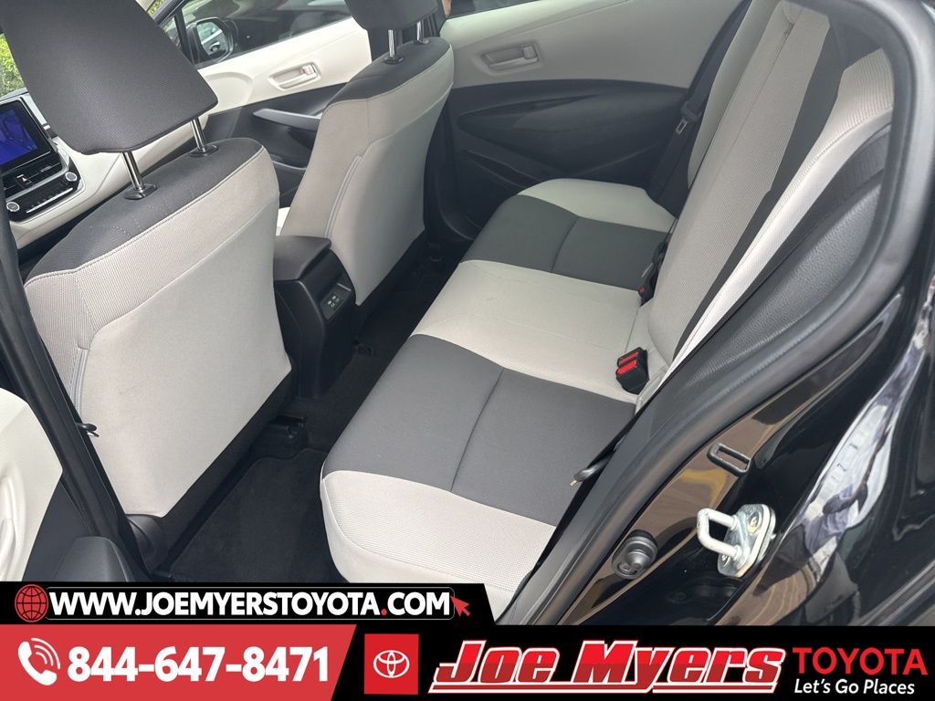 Used 2025 Midnight Black Metallic Toyota LE image 6