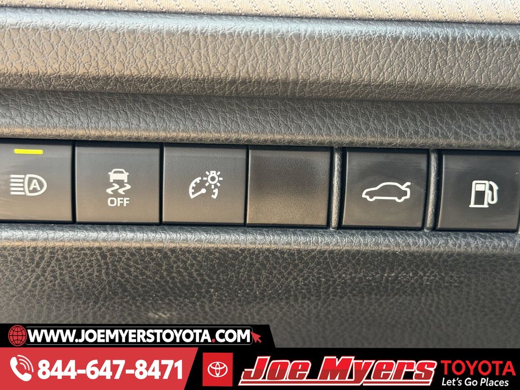 Used 2025 Midnight Black Metallic Toyota SE image 25