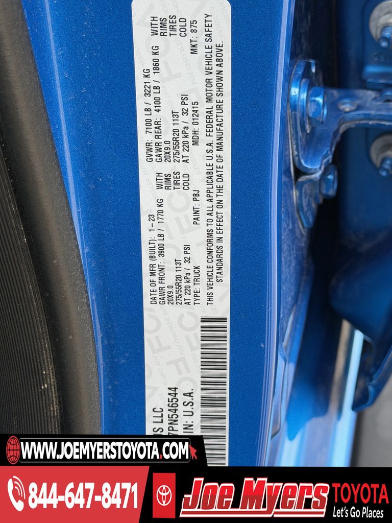 Used 2023 Hydro Blue Pearlcoat Ram Big Horn/Lone Star image 32