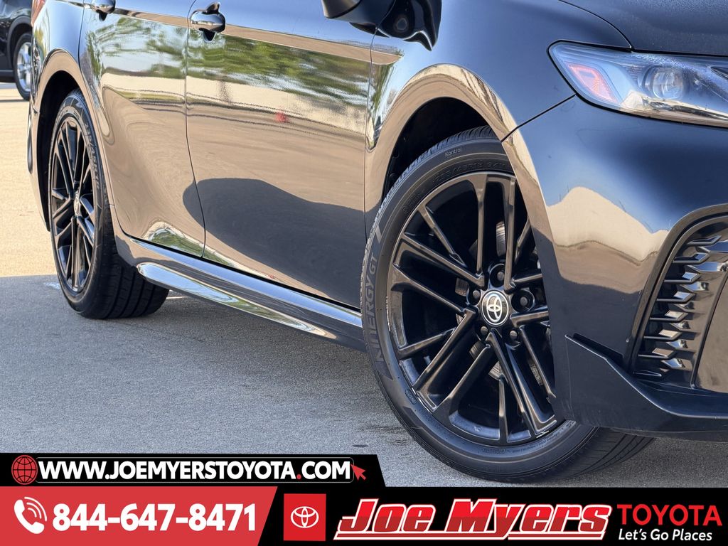 Used 2025 Midnight Black Metallic Toyota SE image 12