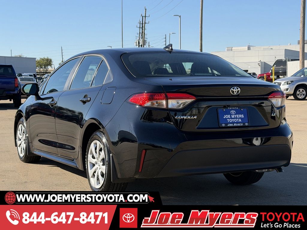 Certified Used 2026 Midnight Black Metallic Toyota LE image 7