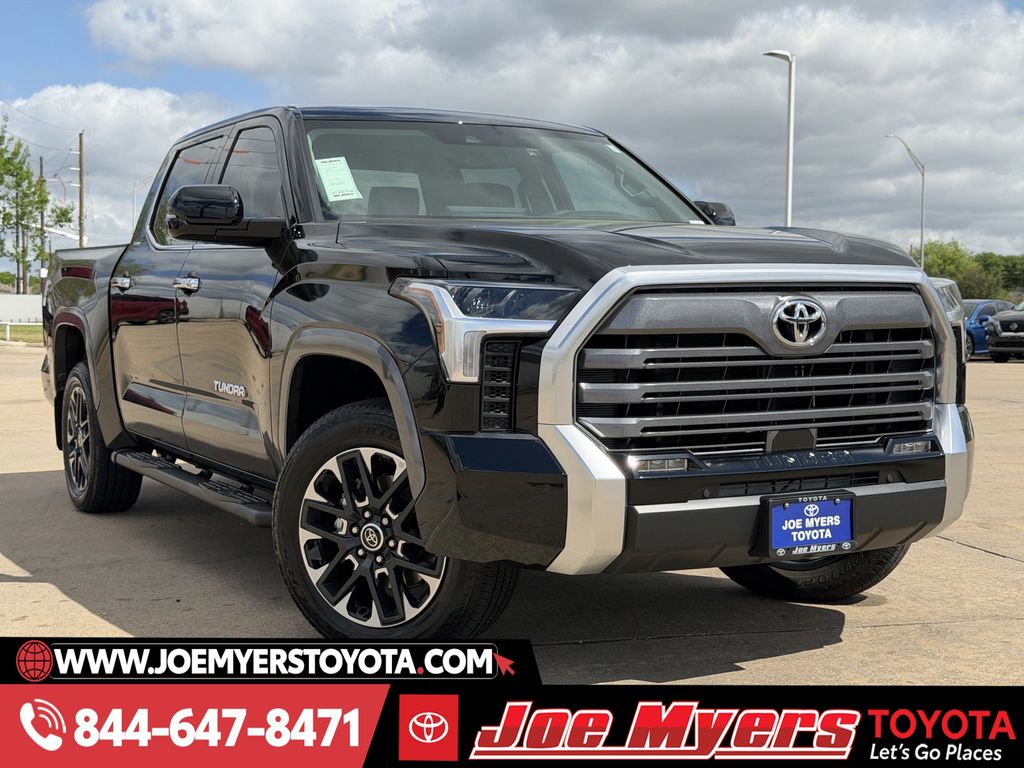 Used 2024 Midnight Black Metallic Toyota Limited image 2