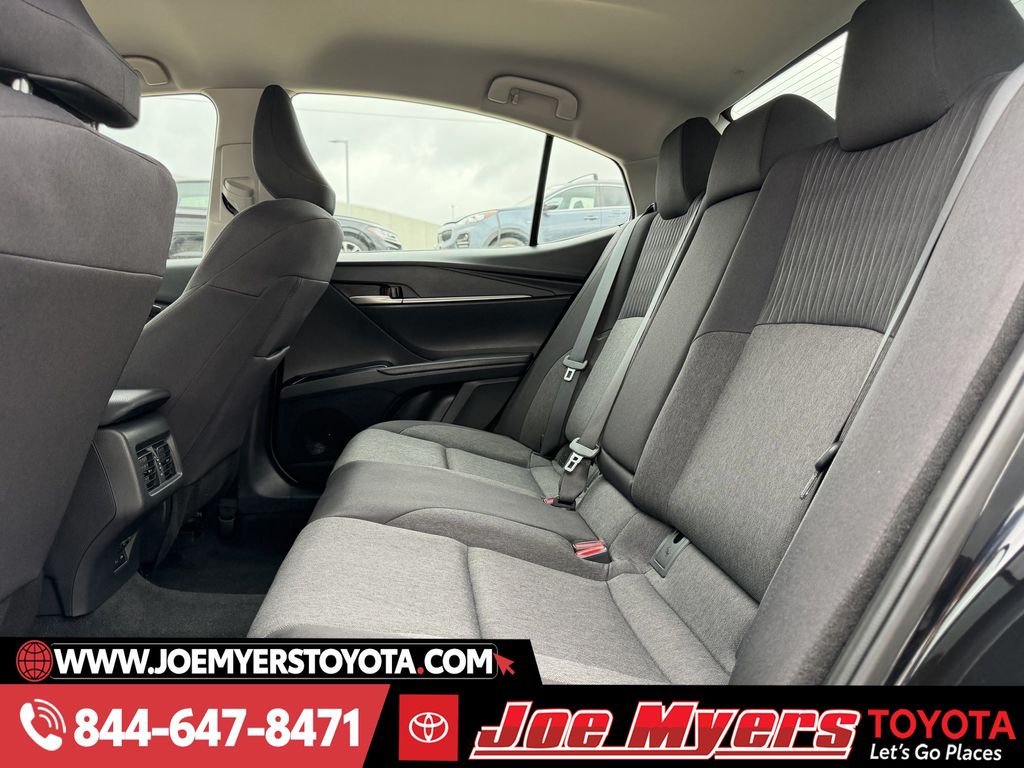Used 2025 Midnight Black Metallic Toyota LE image 29