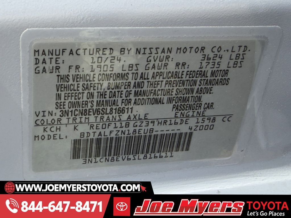 Used 2025 Gray Sky Pearl Nissan 1.6 SV image 29