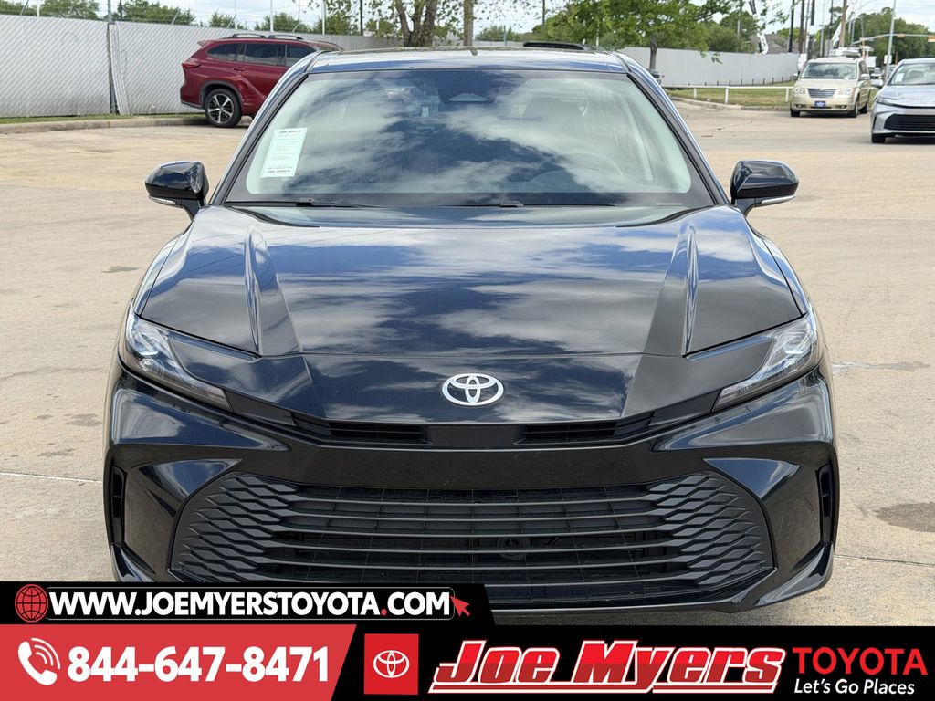 Used 2025 Midnight Black Metallic Toyota LE image 3