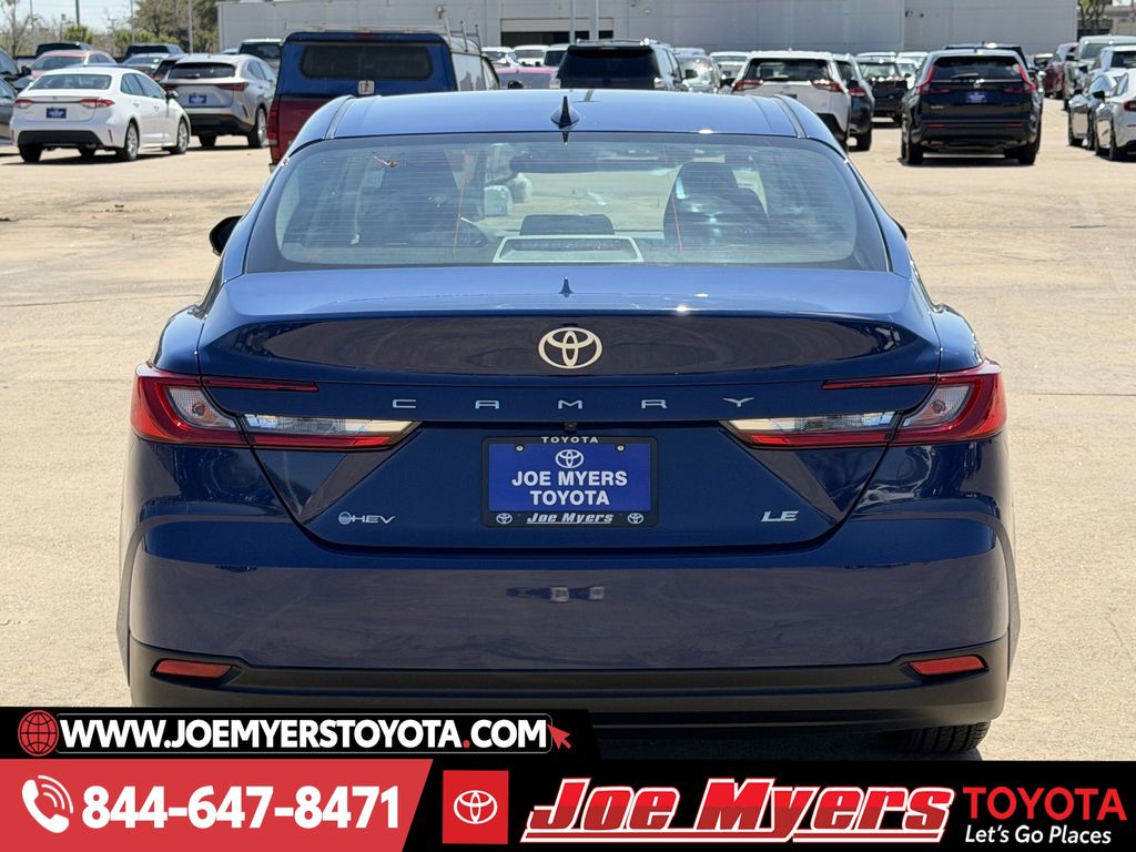 Used 2025 Reservoir Blue Toyota LE image 8