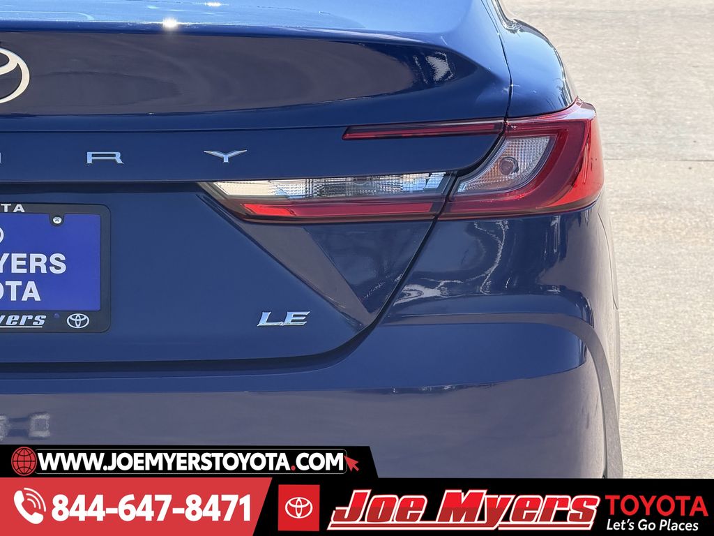 Used 2025 Reservoir Blue Toyota LE image 9
