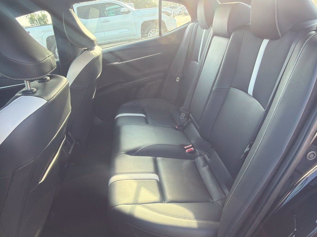 Used 2025 Midnight Black Metallic Toyota SE image 3