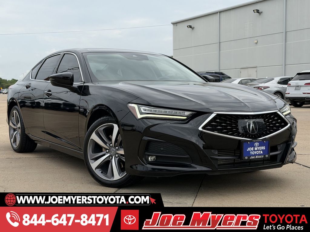 Used 2023 Majestic Black Pearl Acura Advance image 2